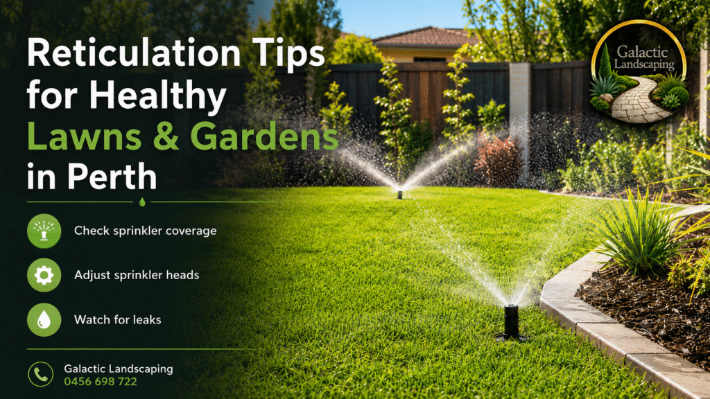 Reticulation Tips for Healthy Lawns and Gardens in Perth galactic landscaping irrig