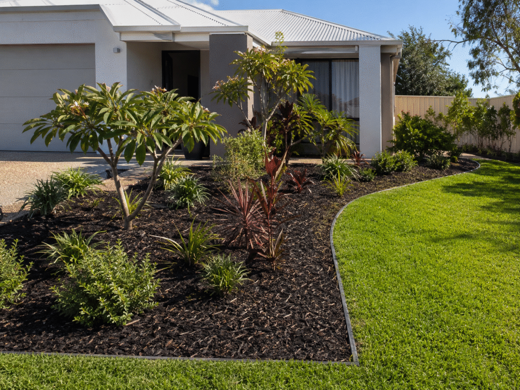 galactic landscaping mulch and garden beds