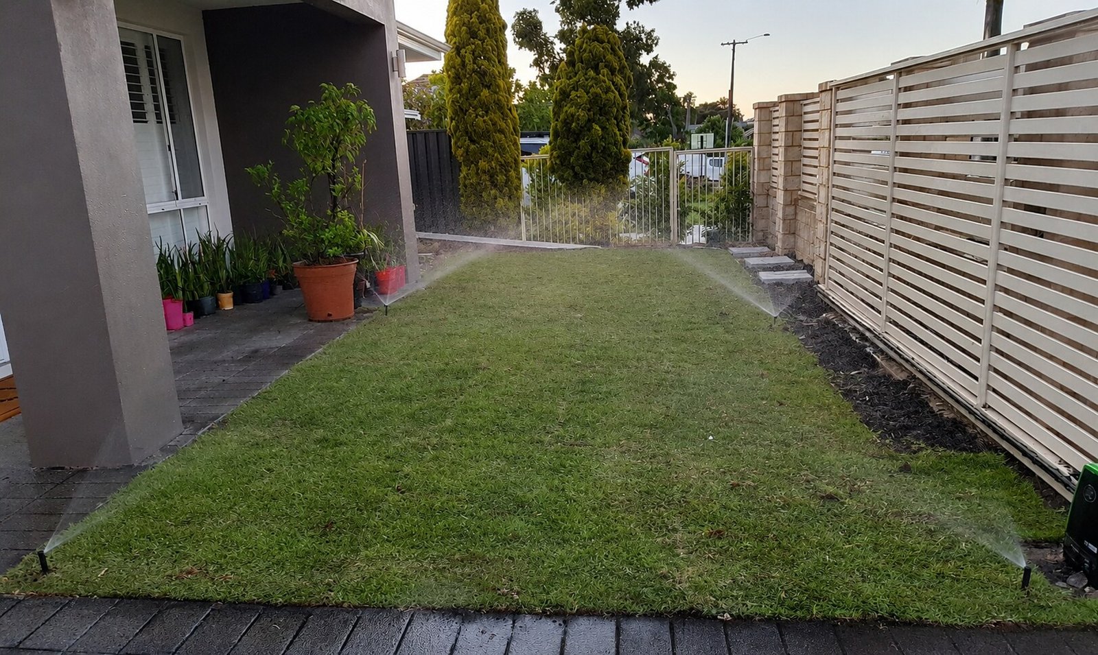 Natural Turf Installation Across Perth completed turf reticulation project perth web final